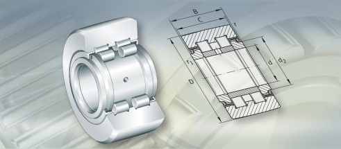 INANATV40PP轴承三维模拟图