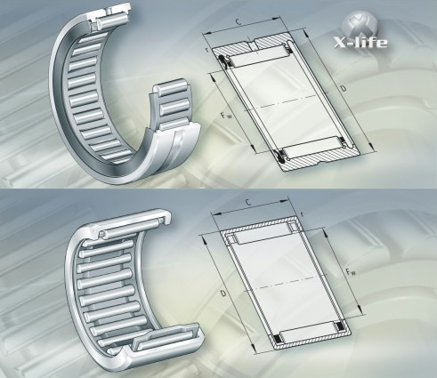 INAHK1620.2RS轴承三维模拟图